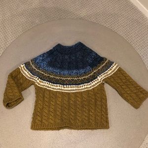 Boys Sweater size 4/5t boys beautiful knit design